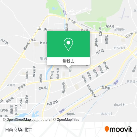 日尚商场地图
