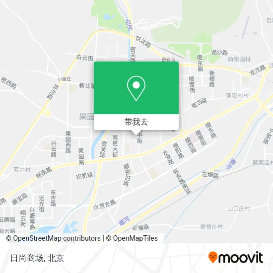 日尚商场地图