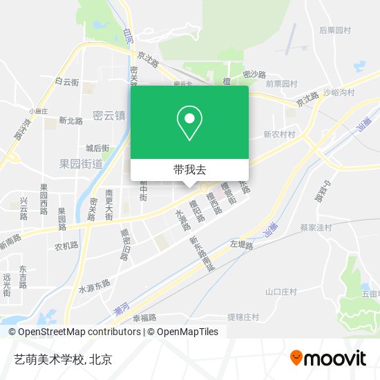 艺萌美术学校地图
