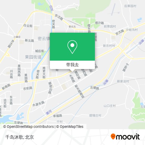 千岛沐歌地图