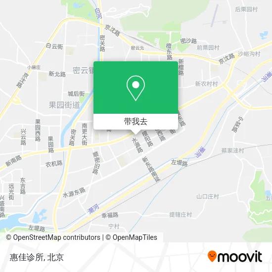 惠佳诊所地图