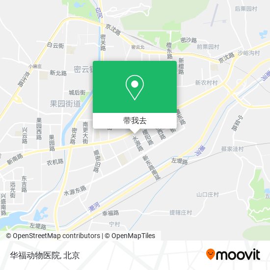 华福动物医院地图