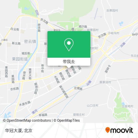 华冠大厦地图