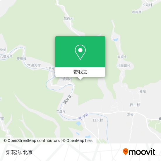栗花沟地图
