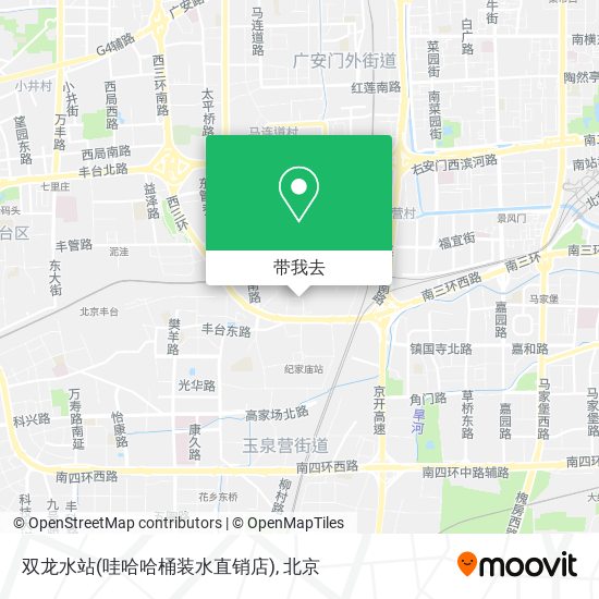 双龙水站(哇哈哈桶装水直销店)地图