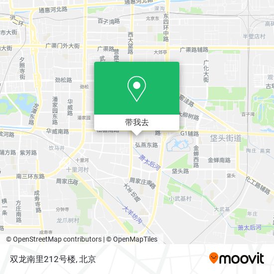 双龙南里212号楼地图