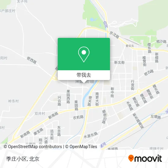 季庄小区地图