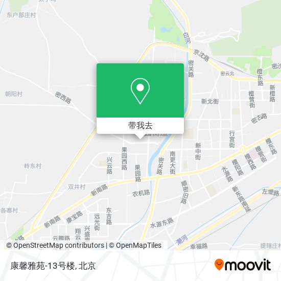 康馨雅苑-13号楼地图