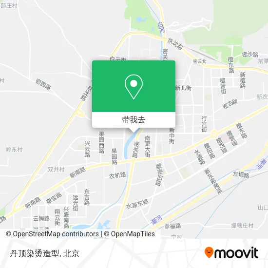 丹顶染烫造型地图