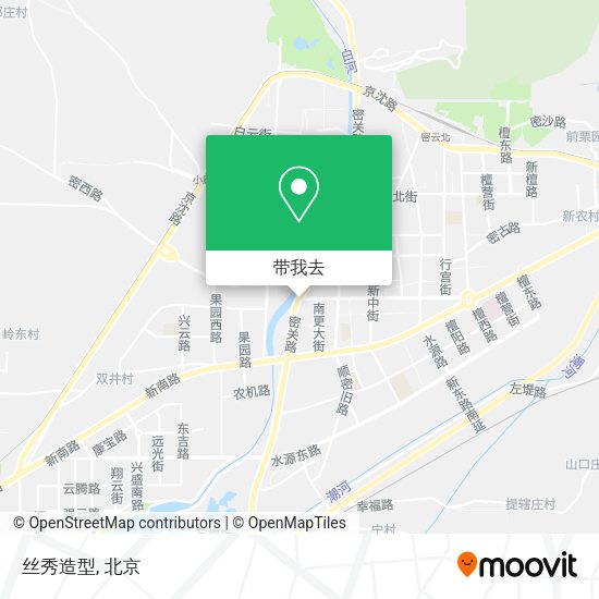丝秀造型地图