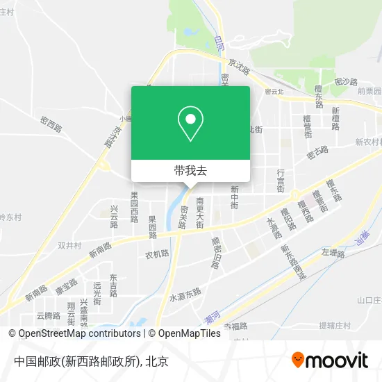中国邮政(新西路邮政所)地图