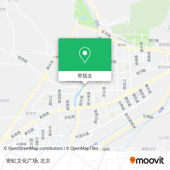 密虹文化广场地图