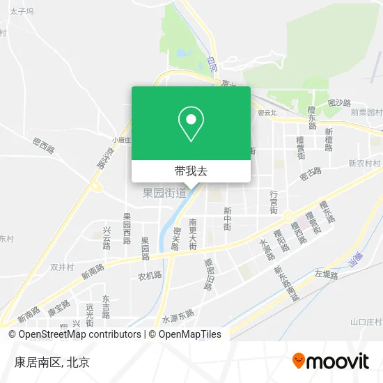康居南区地图