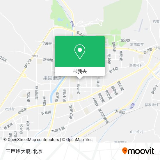 三巨峰大厦地图