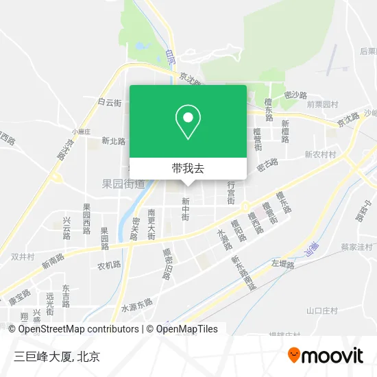 三巨峰大厦地图
