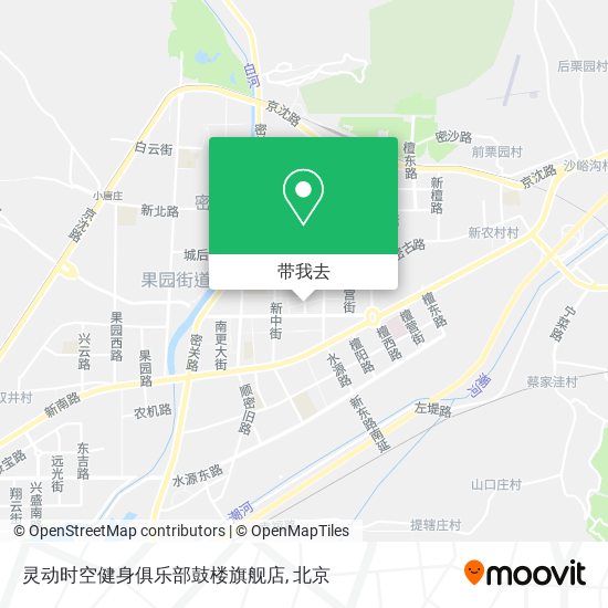 灵动时空健身俱乐部鼓楼旗舰店地图