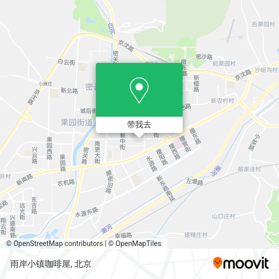 雨岸小镇咖啡屋地图