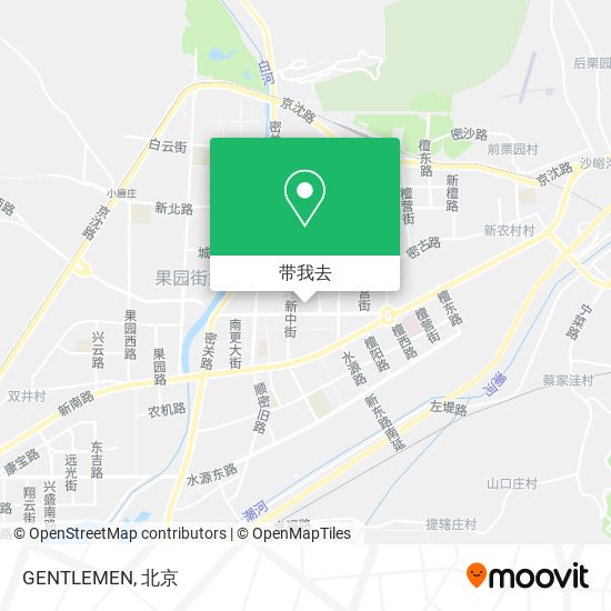 GENTLEMEN地图
