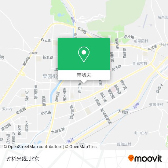 过桥米线地图