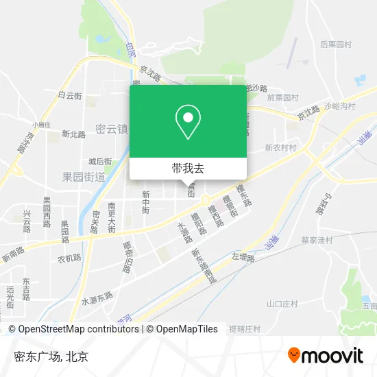 密东广场地图