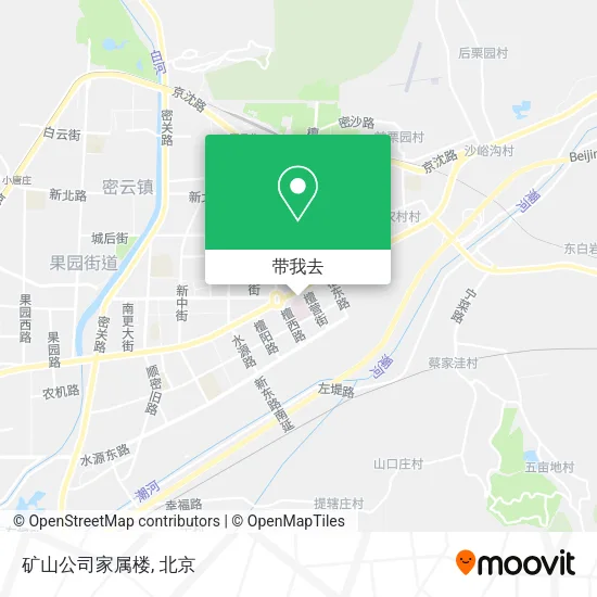 矿山公司家属楼地图