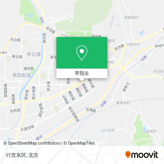 行宫东区地图