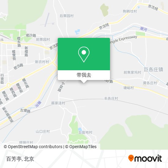 百芳亭地图