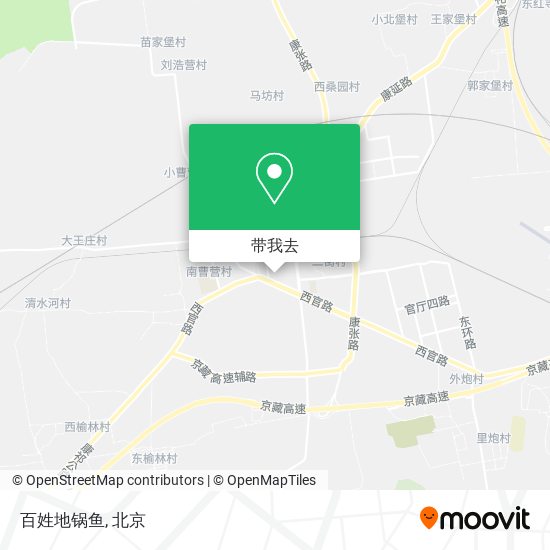百姓地锅鱼地图