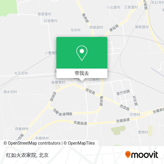红如火农家院地图