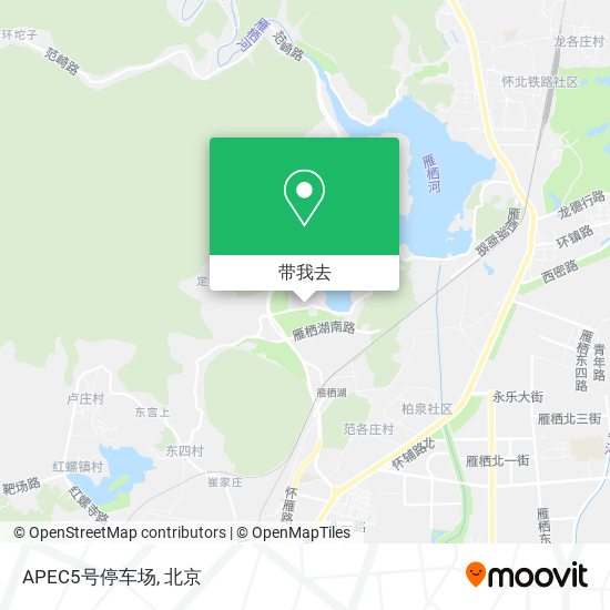 APEC5号停车场地图