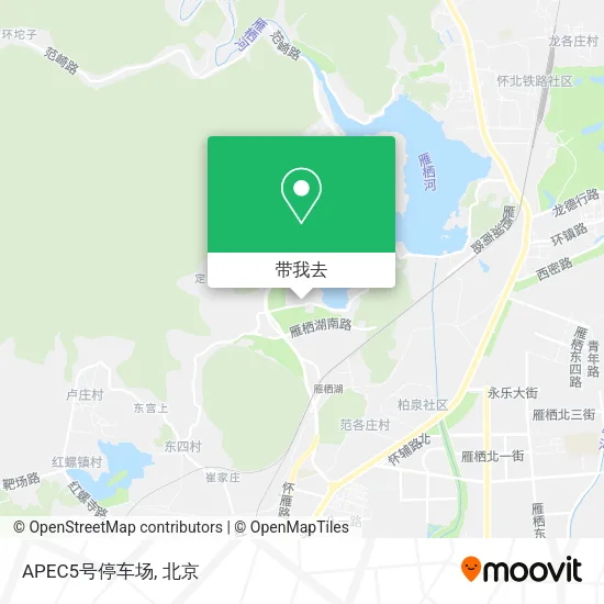 APEC5号停车场地图