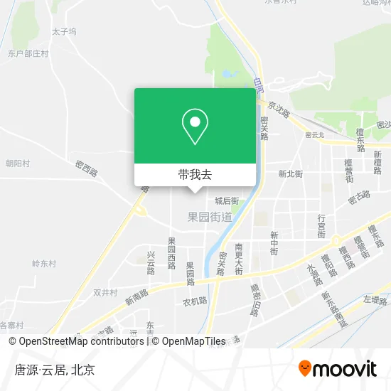 唐源·云居地图