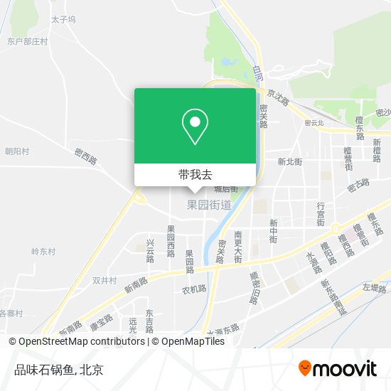 品味石锅鱼地图