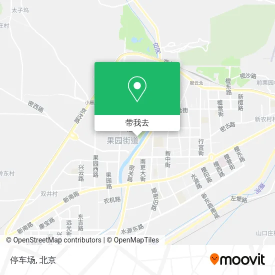 停车场地图