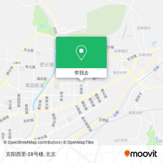 宾阳西里-28号楼地图