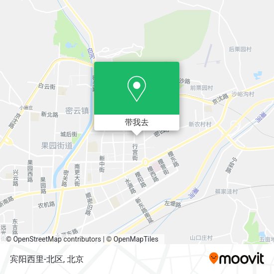 宾阳西里-北区地图