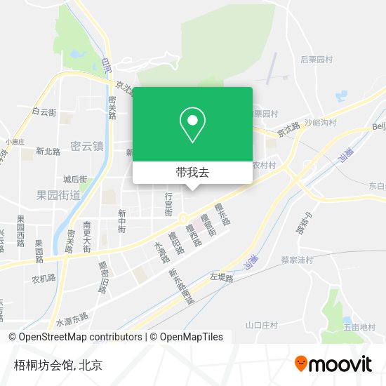 梧桐坊会馆地图