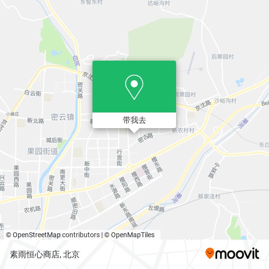 素雨恒心商店地图