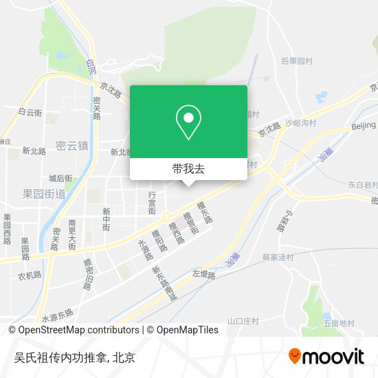 吴氏祖传内功推拿地图