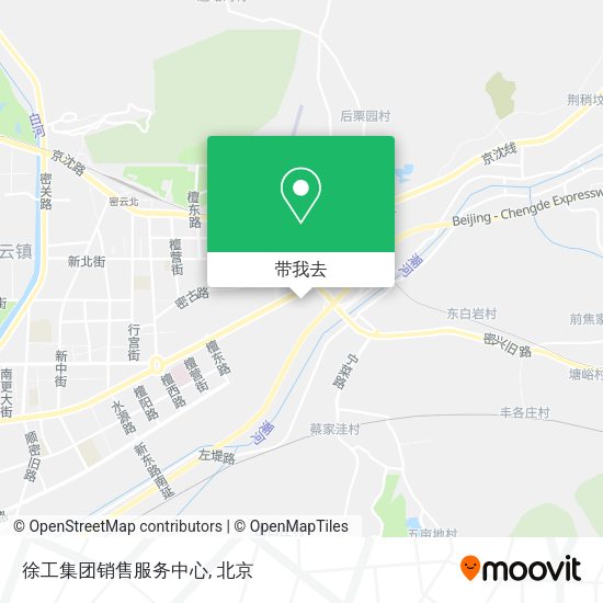 徐工集团销售服务中心地图