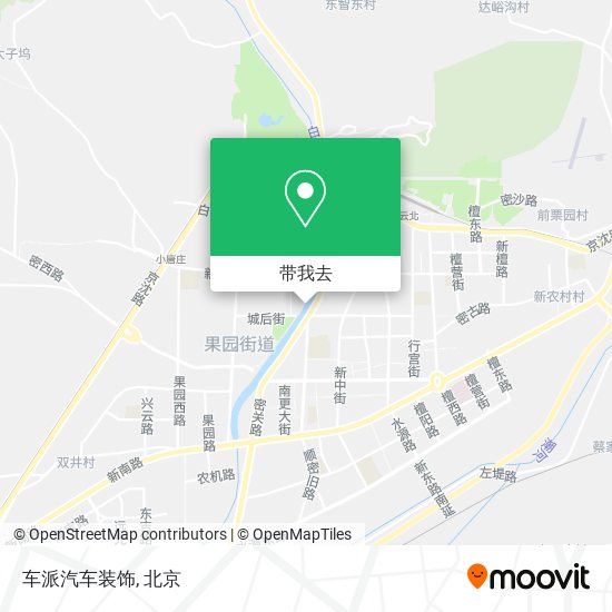 车派汽车装饰地图