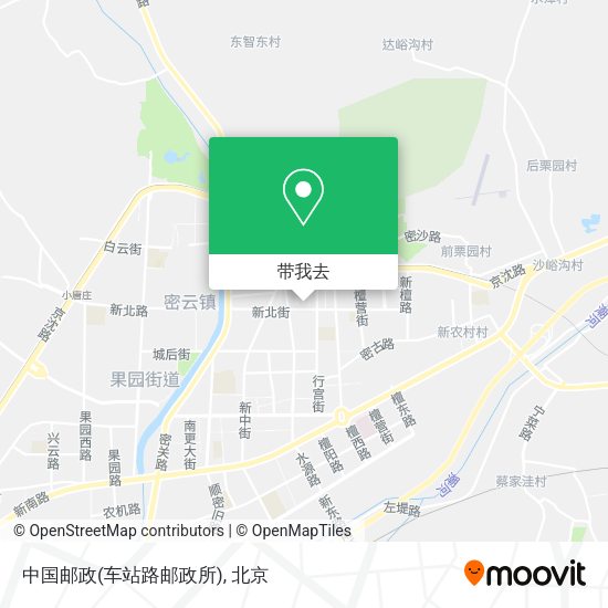 中国邮政(车站路邮政所)地图