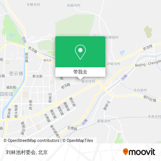 刘林池村委会地图