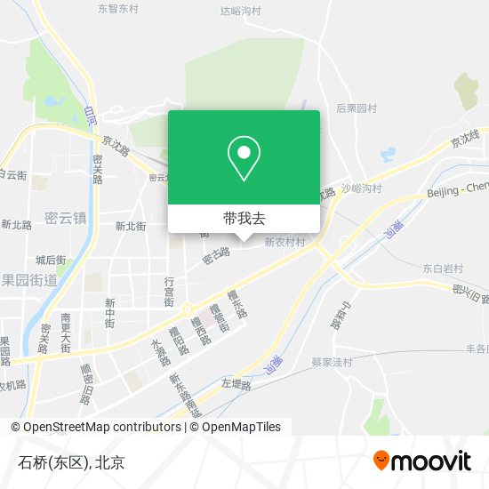 石桥(东区)地图