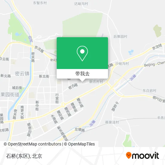 石桥(东区)地图