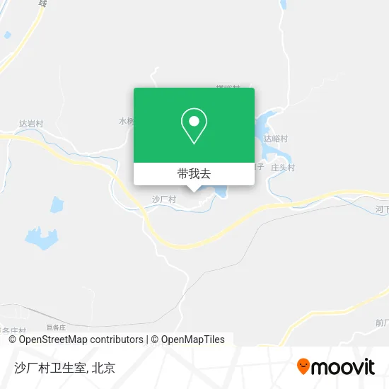 沙厂村卫生室地图
