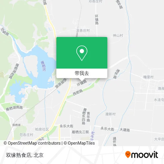 双缘熟食店地图