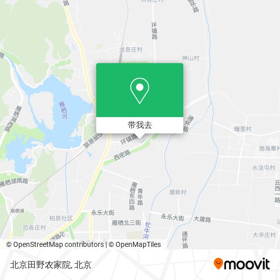 北京田野农家院地图