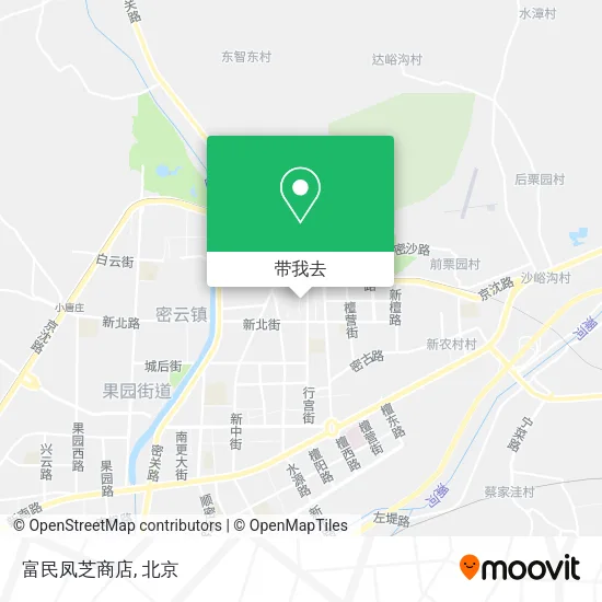 富民凤芝商店地图