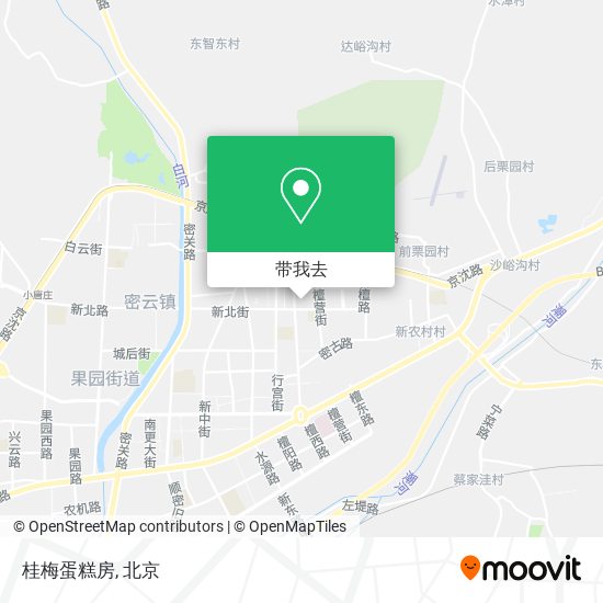 桂梅蛋糕房地图